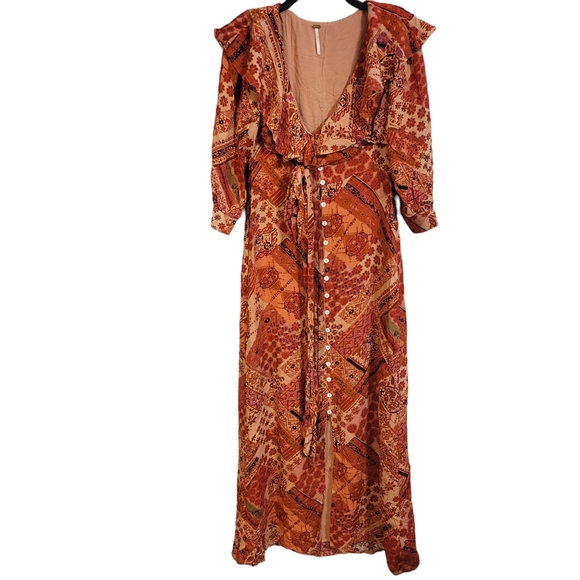 Free People Lennon Floral Boho Maxi Dress - Picture 6 of 12